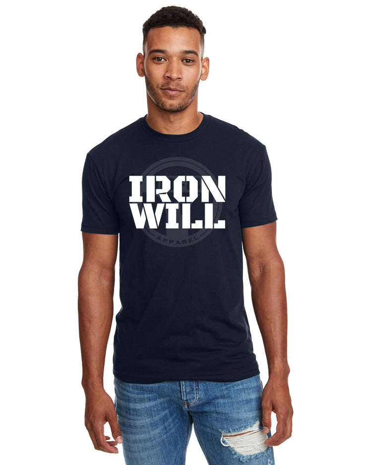 10-8 Iron Will Tee - Black - 10-8 Apparel