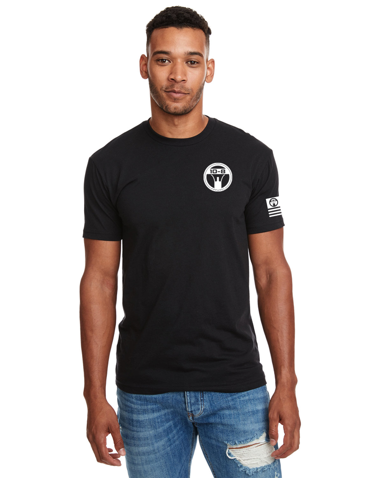 10-8 Spartan TBL Tee - Black - 10-8 Apparel
