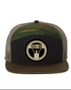 Richardson 7 Panel  Snapback 10-8 Flag  Logo- Jungle Camo - 10-8 Apparel