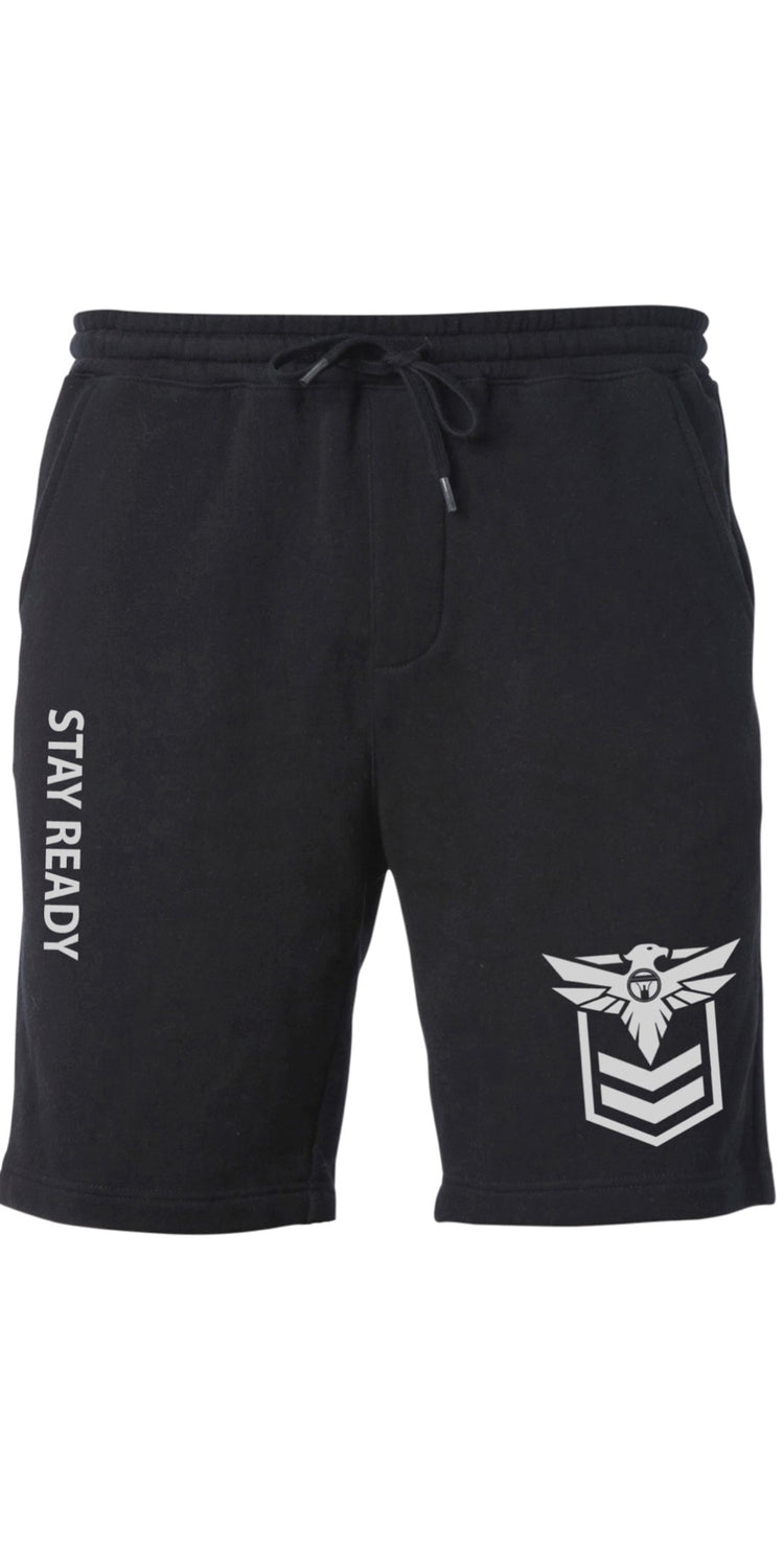 10-8 Infinity Shorts Black- White - 10-8 Apparel