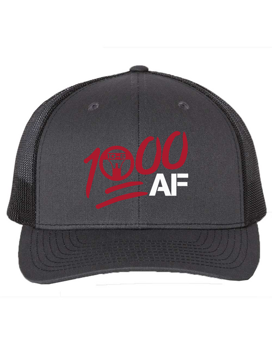 Snapback 10-8 1000AF Hat- Gray - 10-8 Apparel