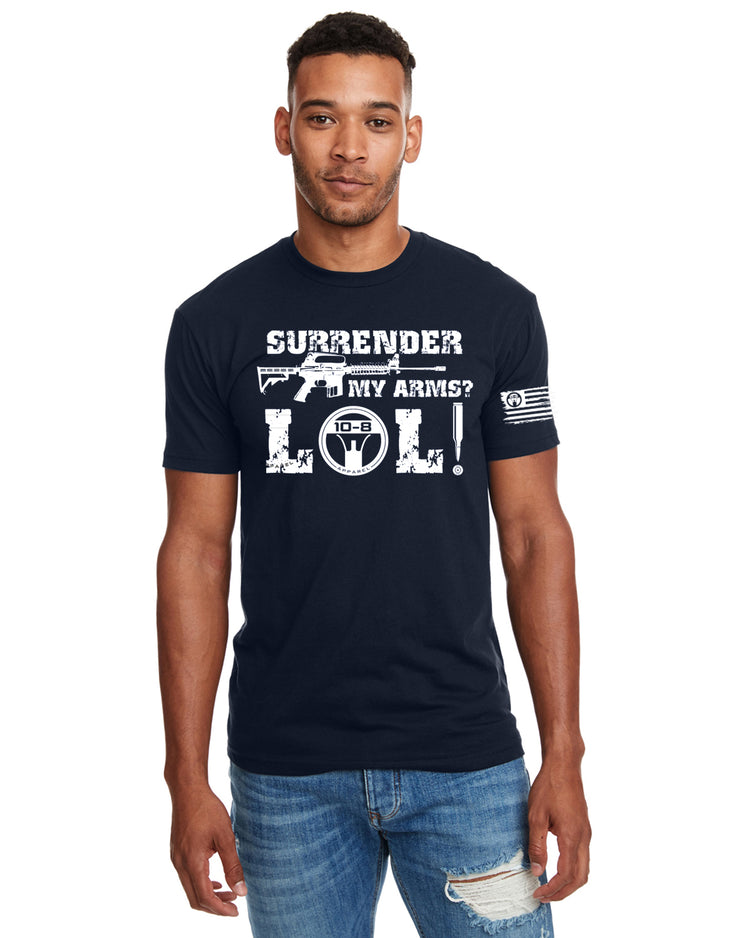 10-8 LOL Tee - Navy Blue Heather - 10-8 Apparel